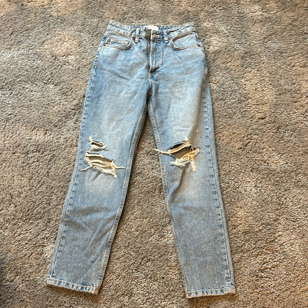 Zara straight leg jeans